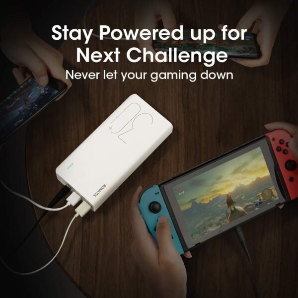 Romoss 18W 30000Mah Power Bank, 3 Inputs &Amp; 3 Outputs Big Capacity Usb C Portable Charger, Fast Charging &Amp; Recharging External Battery Packs For Iphone 14/13/12, Galaxy, Ipad,...