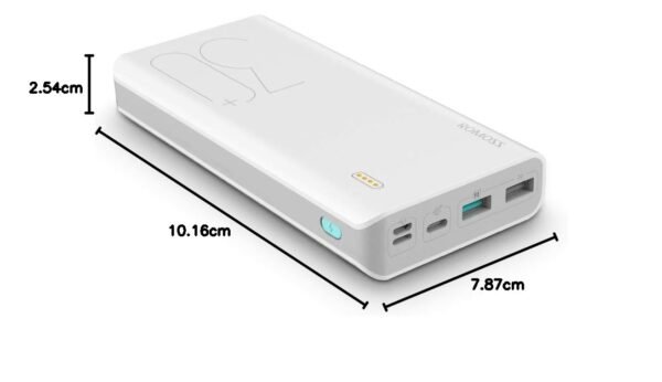 Romoss 18W 30000Mah Power Bank, 3 Inputs &Amp; 3 Outputs Big Capacity Usb C Portable Charger, Fast Charging &Amp; Recharging External Battery Packs For Iphone 14/13/12, Galaxy, Ipad,...