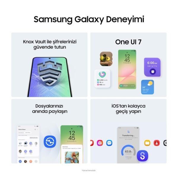 Samsung Galaxy A56 5G, Android Smartphone, 256Gb Storage, 8Gb Ram, Anthracite, 6X Operating System Upgrade, Big Screen, Long Battery Life, 8Gb + 256Gb
