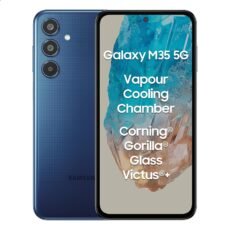 Samsung Galaxy M35 5G (Moonlight Blue,6GB RAM,128GB Storage)| Corning Gorilla Glass Victus+| AnTuTu Score 595K+ | Vapour Cooling Chamber | 6000mAh Battery | 120Hz Super AMOLED...