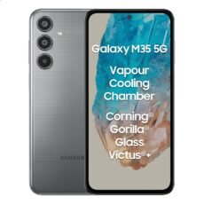 Samsung Galaxy M35 5G (Thunder Grey,6GB RAM,128GB Storage)| Corning Gorilla Glass Victus+| AnTuTu Score 595K+ | Vapour Cooling Chamber | 6000mAh Battery | 120Hz Super AMOLED...