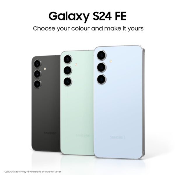 Samsung Galaxy S24 Fe, 6.7&Quot; Android 14 Ai Smartphone, 50Mp Camera, 8Gb Ram, 256Gb, Blue [Au Version]