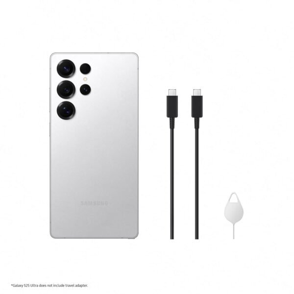 Samsung Galaxy S25 Ultra, Ai Smartphone, Galaxy Ai, Android Smarphone, 12 Gb Memory, 256 Gb Storage, 200 Mp Camera, S Pen, Long Battery Life, Titanium Silver [Au Version]