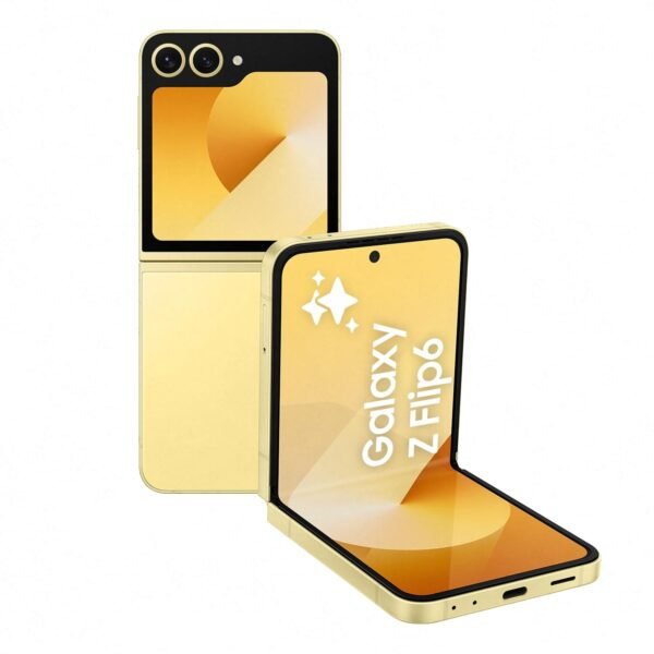 Samsung Galaxy Z Flip6 Ai Smartphone, 12Gb Ram, 256Gb Storage, Yellow [Au Version]