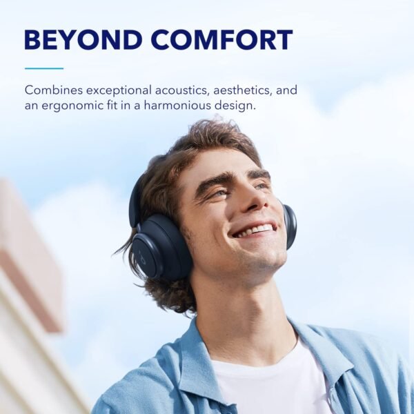 Soundcore By Anker Space Q45 Adaptive Noise Cancelling Headphones, Reduce Noise By Up To 98%, Ultra Long 50H Playtime, App Customization, Hi-Res Sound With Details, Bluetooth 5.3