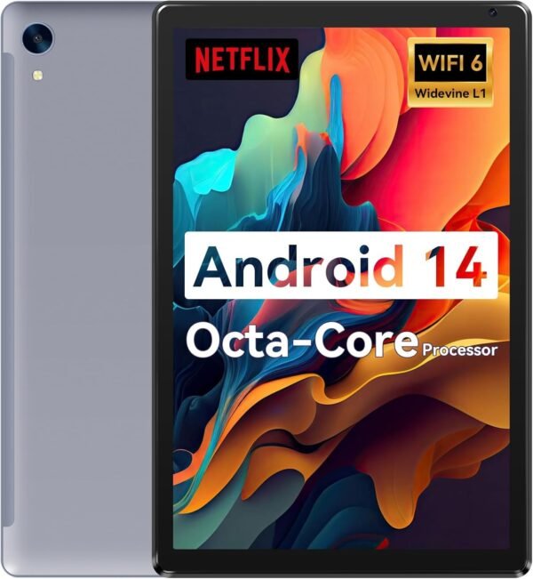 Tablet,10.1&Quot; Android Tablet With Octa-Core Processor 10Gb Ram 128Gb Rom Hd Ips Touchscreen 8H Battery, Wi-Fi 6, Bt 5.0, Dual Camera, Google Tablets 2024
