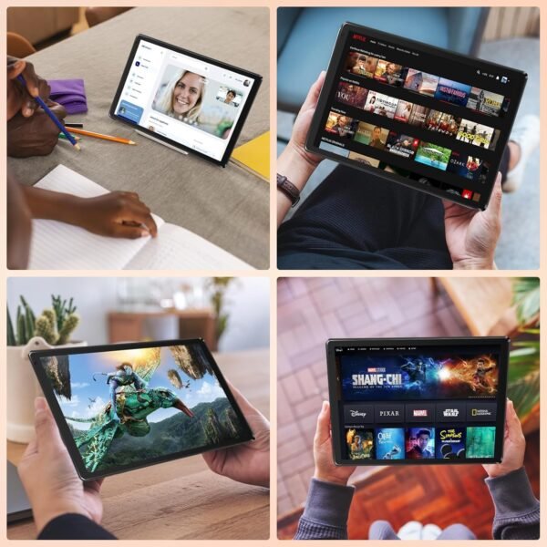 Tablet,10.1&Quot; Android Tablet With Octa-Core Processor 10Gb Ram 128Gb Rom Hd Ips Touchscreen 8H Battery, Wi-Fi 6, Bt 5.0, Dual Camera, Google Tablets 2024