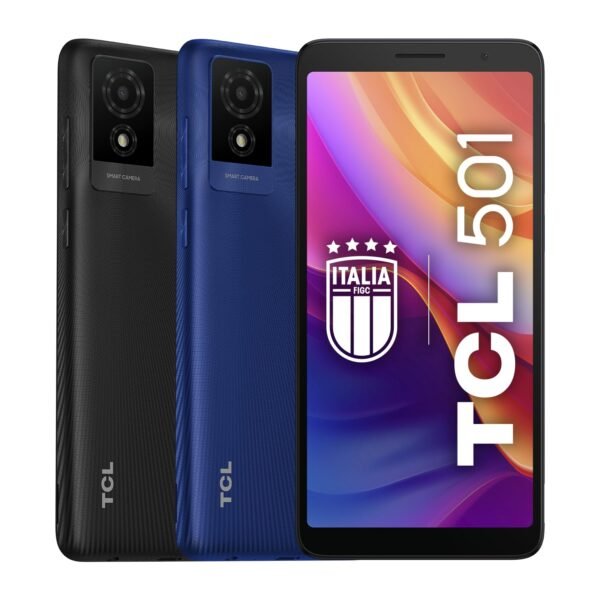 Tcl 501-4G Smartphone 32Gb, 2Gb Ram, 6&Quot; Qhd Display, Android 14 Go Edition, 5Mp Camera, 3000Mah Battery, Dual Sim, 1Tb Expandable Memory, Charger Plus Additional Usb-C Cable,...