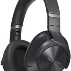 Technics Premium Noise Cancelling, Multi-Point Wireless Bluetooth Headphones with Up to 50 Hours Play Back and Mic, Black (EAH-A800E-K)