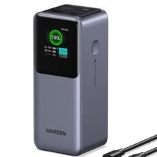UGREEN 130W Nexode Power Bank 20000mAh Fast Charging 3-Port USB C Laptop Portable Charger 72Wh Battery Pack Smart TFT Display for MacBook, iPad, iPhone 16 Pro Max, Galaxy S24...