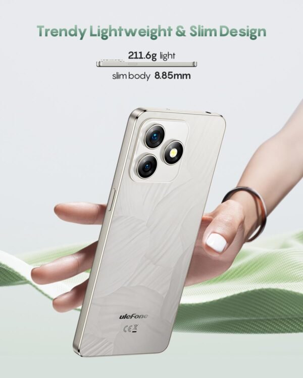 Ulefone 5G Phones Unlocked, Note 18 Ultra (12+256Gb), 50Mp + 50Mp + 32Mp Camera, 6.78&Quot; Fhd+ Display Mediatek Dimensity 720, 5450Mah Android 14 Dual Sim, Nfc Ir Blaster Supported...