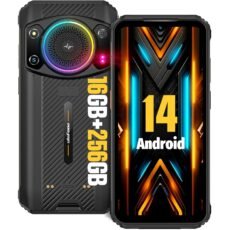 Ulefone Armor 21 16GB+256GB Rugged Smartphone, 122dB Loudest Speaker, MTK G99 Android 14 Unlocked Rugged Phone, 64MP Main Cam, 24MP Night Vision Cam, 6.58" FHD+ Screen, 9600mAh,...