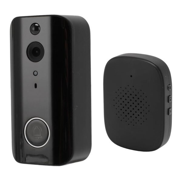 Video Doorbell Camera, 1080P Door Bell Ringer Wireless With 2 Way Talk, Pir Motion Detection, Built In 4000Mah Battery