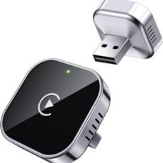 Wireless CarPlay Adapter 2025 Upgrade Wired CarPlay to Wireless, Mini USB Design for Cars with Built-in Wired Apple CarPlay Plug and Play Easy Use Fast Stable Connection Car...
