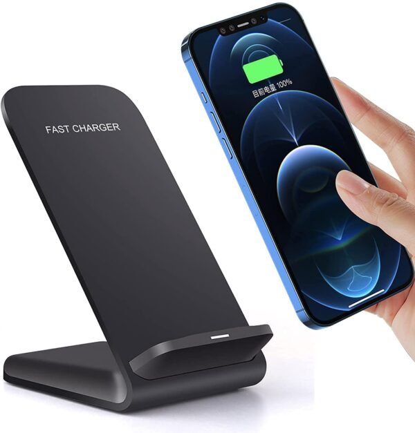 Wireless Charger 20W Max Fast Wireless Charging Stand Compatible With Iphone 14 15 16 Pro Max/13 Pro/12/11/Xs Max/Xs/Xr/8, Samsung Galaxy S24/S23/S22/S21/S20/Note 20 And More...