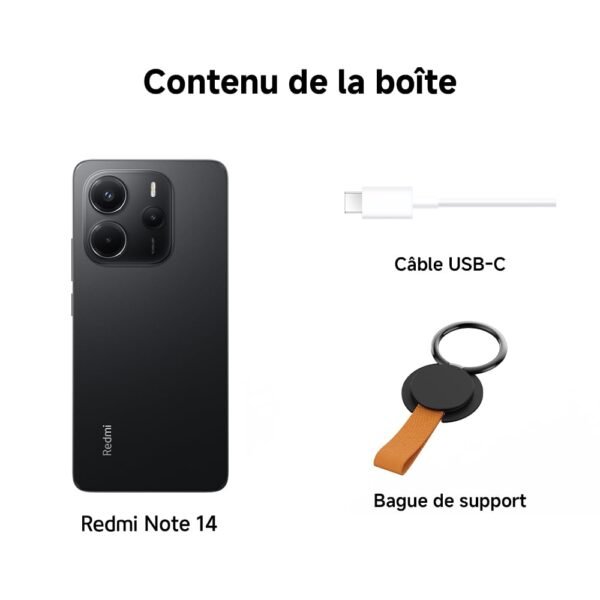 Xiaomi Redmi Note 14 Smartphone, 8+128Gb, Green, 108Mp Ai Camera System, 5500Mah Battery, 120Hz Eye-Care Display, Ai Features (Charger Not Included)
