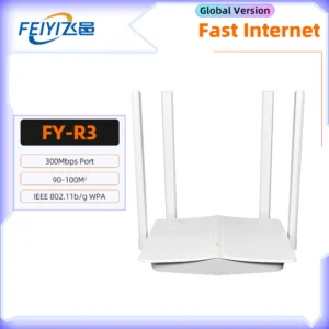 FEIYI AC2100 Wifi Router Dual Band Gigabit 2.4G 5.0GHz 2034Mbps Wireless Router Amplifier Wifi Signal Repeater Home Internet - AU PLUG - FY-R3