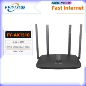 FEIYI AC2100 Wifi Router Dual Band Gigabit 2.4G 5.0GHz 2034Mbps Wireless Router Amplifier Wifi Signal Repeater Home Internet - AU PLUG - FY-AX1510